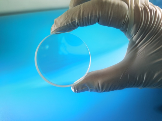 Ống kính Sapphire Al2O3 đơn tinh thể Ống kính quang học trong suốt được đánh bóng bóng